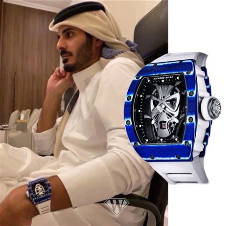 richard mille mask blue